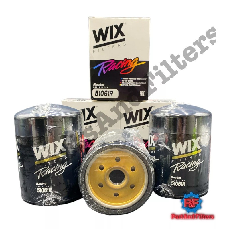 WIX 51061R Wix Oil Racing Filter Replace GMC 25013454 (Pack