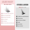 MLEN DIARY Manga Lashes 120 Cluster Lashes 9-12mm D Curl