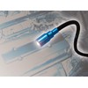 Shinwa Sokutei 73511 Magnetic Flexible with Light