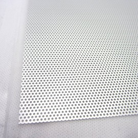 Aluminum Punching Plate, Round A-3, 7.9 x 11.8 x 0.02 inches (200 x 300 x 0.5 mm)