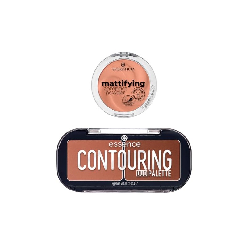 essence - Pack 2 en 1: Polvos Compactos Matificantes Soft