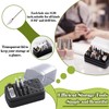 FANTEXY 2-in-1 Nail Drill Bit Holder And Cleaner Brush Case