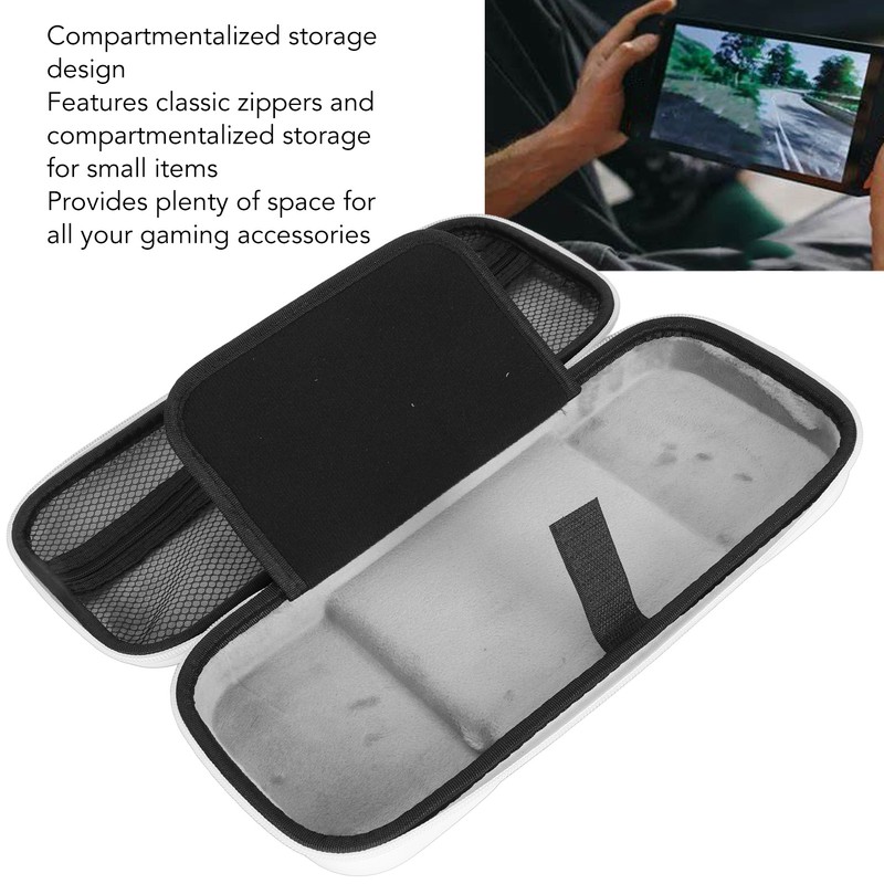 Handheld Console Carrying Case Waterproof Shockproof EVA Hard Carrying Case
