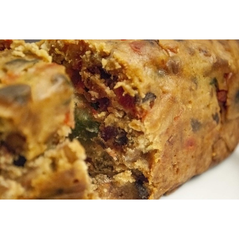 Handmade Bourbon-Soaked Fruitcake, 1lb, Monastery Baked Good handmade by Nuns