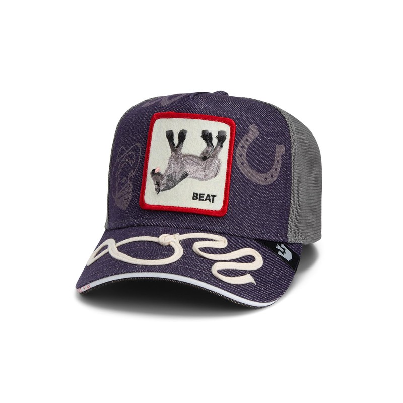 Goorin Bros. Trucker Cap Dead Horse Purple One Size, Purple,