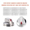 LONGADS DG64-00473A Top Burner Control Dial Knob Range Oven replacement