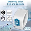 (16 Pack) 3D GN Vacuum Dust Bags and Airclean Filters