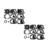 Carburetor Gasket and Diaphragm Kit Replaces Walbro D20-WYMP For Walbro