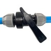 MDPE Water Supply Pipe connectors Flow Valve to Adjust The