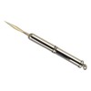 Sterling Silver Toothpick/Tooth Pick - Twist Action, 9ct Gold Blade