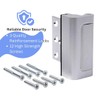 A-Four Home Security Door Reinforcement Lock 3 Pack - Durable