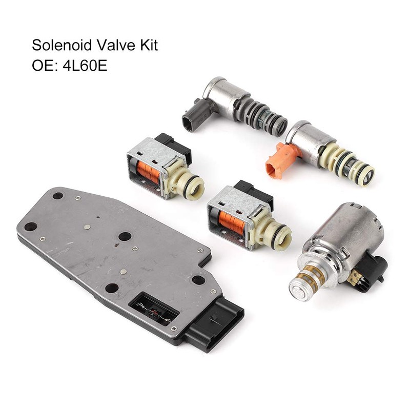 Acouto 4L60E Kit de Solenoide Maestro de Transmisión para GM