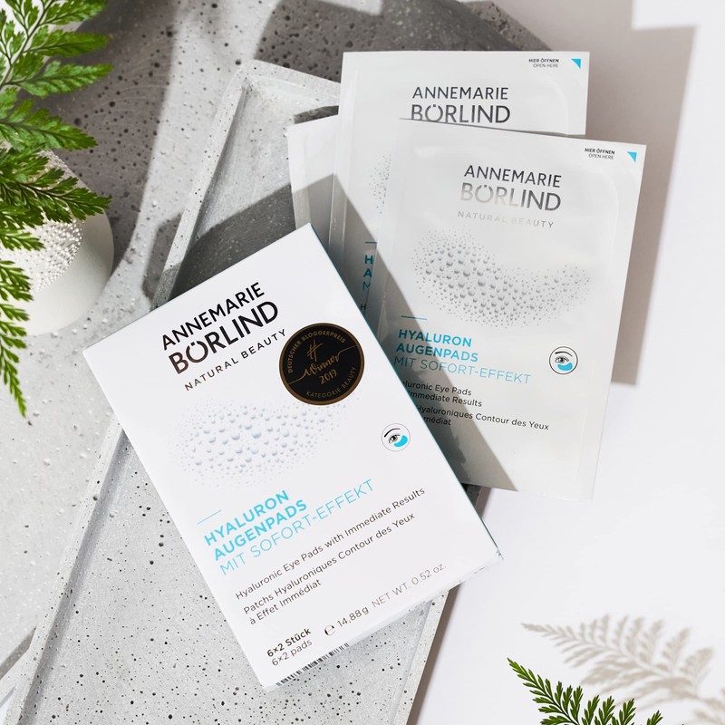 ANNEMARIE BÖRLIND Hyaluronic Eye Pads (6 x 2 Pieces) +