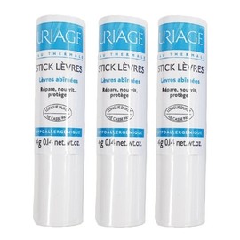 Uriage Stick Levres Original Lip Balm 4g (new type) 3 packs / 유리아쥬 스틱 레브르 오리지날 립밤 4g(신형) 3개입