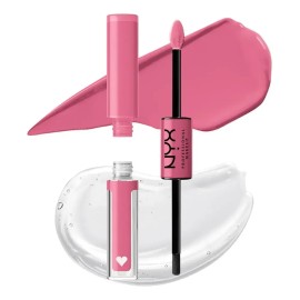 Labial Líquido Nyx Shine Loud Vegano De Larga Duración Acabado Perlado Color Trophy life                                                              