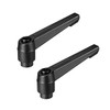 sourcing map Clamping Lever M10 Adjustable Thread Jack Socket Pin