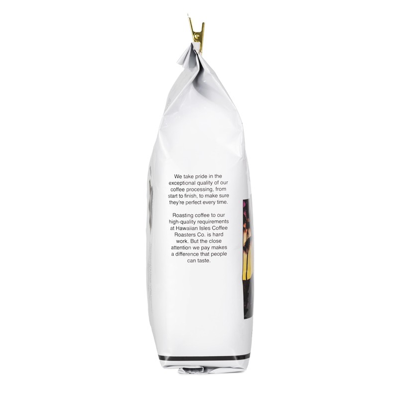 Hawaiian Isles Coffee Hazelnut Flavored, Light Roast Ground Coffee, Roasted