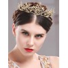 Aukmla Wedding Crowns and Tiaras Baroco Style for Women (Queen