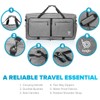 Bago Large Foldable Duffel Bags for Traveling Women & Men