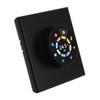 Smart Thermostat Black App Remote Control Timing Energy Saving High