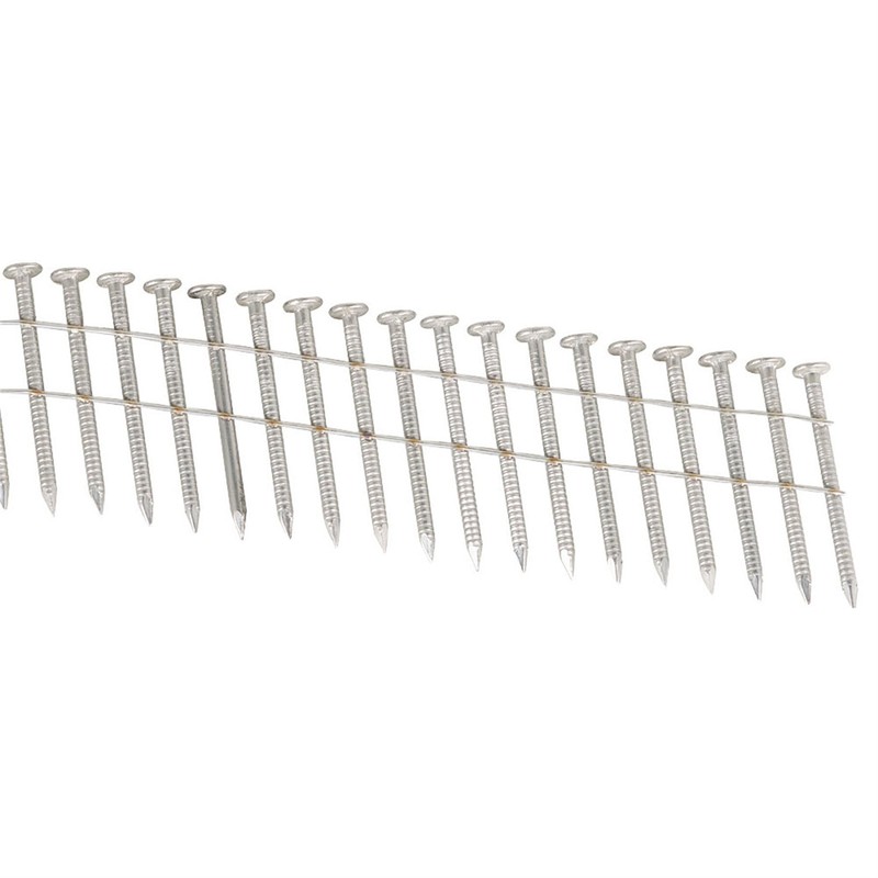 TJHSM 1200 1-1/2in 15 Degree Coils Siding Nails 0.09in Ring