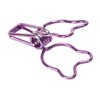 100Pcs Bear Binder Clamps Cute Shape Strong Clamping Sturdy Metal