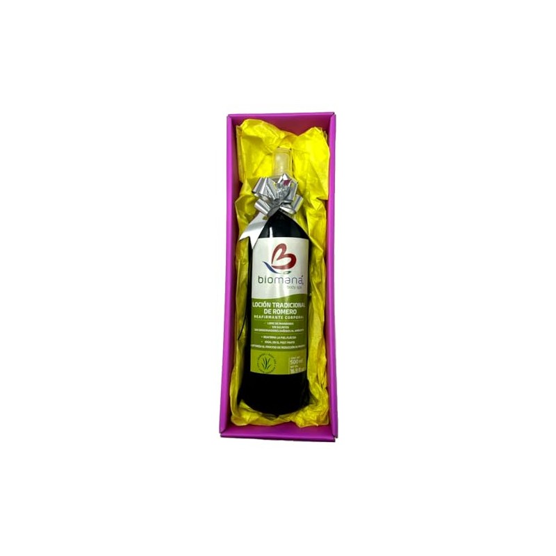 Loción tradicional Reafirmante de Romero 500ml, para postparto