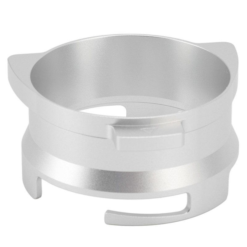 54mm Coffee Portafilter Dosing Funnel Aluminum Alloy Rotatable Dosing Funnel