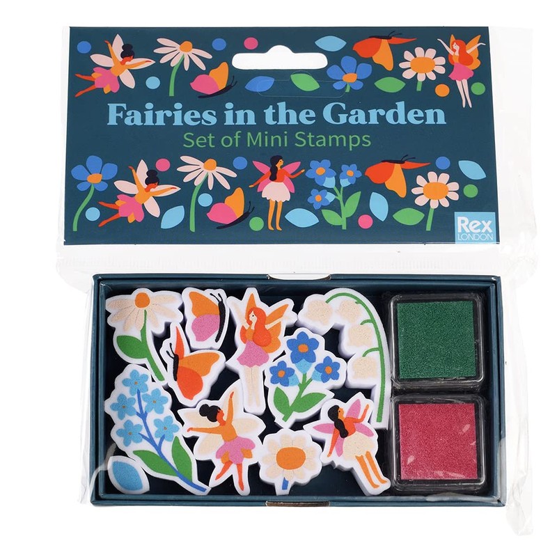 Rex London Fairies In The Garden Set Of Mini Stamps
