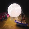 Moon Lamp, Moon Light 3 Color LED Moon Night Light