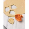 Fox Run 48735 Harvest Autumn Leaves 2" Pastry/Cookie/Pie/Fondant Stampers and