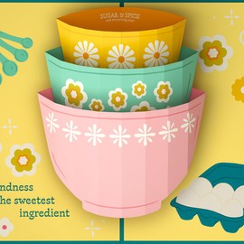 Lovepop Everday Pop-Up Card for Her and Him - 3D Greeting Cards for Boys, Girls, Men, Women - You Bake the World a Better Place - 5" x 7" Card - Blank Notecard and Envelope Included