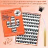 Extensiones Pestanas Autoadhesivas Naturales Mix 10-16mm Diy