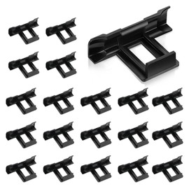 Pack of 20 Solar Panel Water Drain Clips Drainage Clips Solar Panel Sludge Removal Clip PV Module Cleaning Clips for Water Drain Solar Panel 35 mm