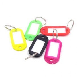 Key Tag / Key Holder / Locker Tag Key Tag - Red 100ea