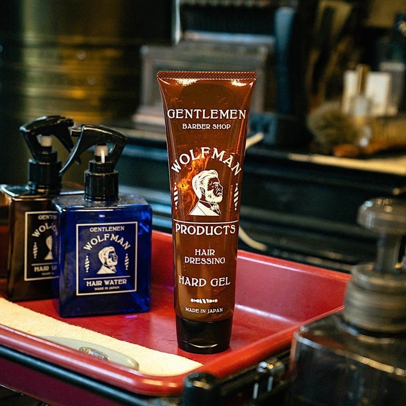 WOLFMAN HARD GEL WOLFMAN Hard Gel, For Wet Styling