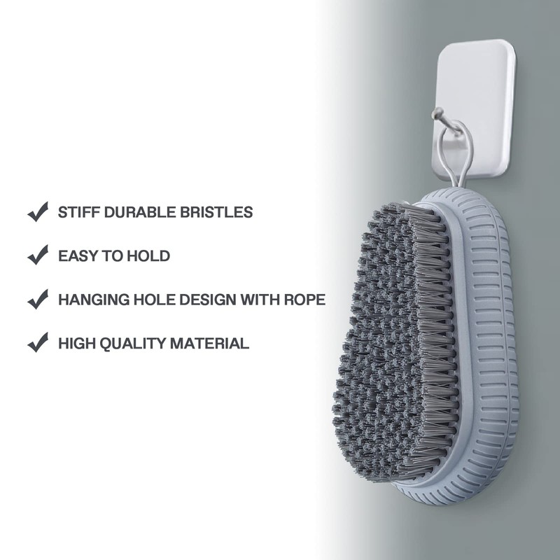 VWMYQ Heavy Duty Fingernail Scrub Brush, Durable Stiff Bristles Hand