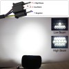 BraveWAY Pair 7x6" 5x7" Headlights Led H6054 HI-Lo Fit Chevy
