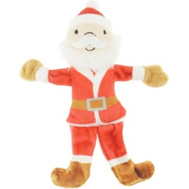 Glamour Girlz Plush Soft Stuffed Fluffy Christmas Decor Decoration Xmas Elf Santa Snowman Magnet Kids Children Whiteboards Fridge Refrigerator Gift 3 4 5 6 7 8 9 10 11 12 Years Olds (Santa)