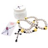 Westmon Works Baseball Rosary Deluxe Edition Set with Metal Crucifix
