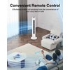 Uthfy Oscillating Bladeless Tower Fan with Remote, Quiet Cooling Portable,