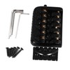 Headless Guitar Bridge Tailpiece Fixed 6 String Electric Guitars Roller