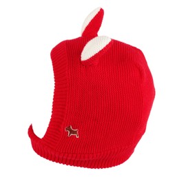 WITHMOONS Baby Winter Earflap Cap Beanie Toddler Infant Rabbit Hat CZJ0064 (Red)
