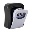 Wall Mount Security Lockbox for Spare Keys Outside – Durable,