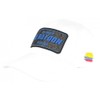 El Patron Cap White Blue Rhinestone Silver Colombia Baseball -