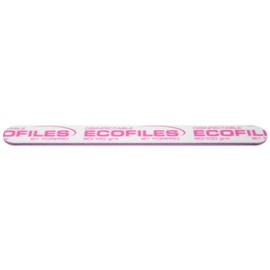 ForPro ECOFILES, Eco-Friendly Manicure and Pedicure Foam Board Nail File, 80/100 Grit, Pink, 20-Count