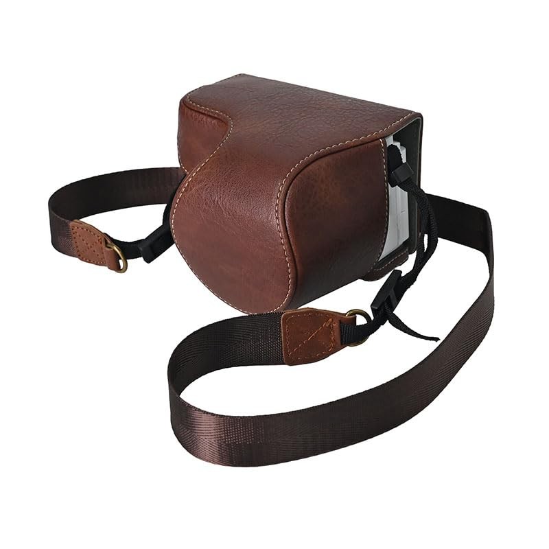 SIUTATDSH Camera Case, PU Leather, Compatible with Sony ZV-E10II ZV