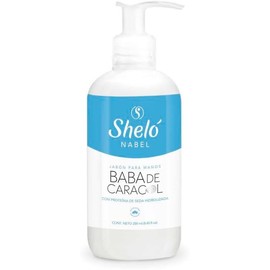 Sheló Nabel Jabón para Manos con Baba de Caracol y Proteína de Seda, 250 ml