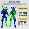 Outgoto Pre-Assembly 3D Printed 5.54'' Dummy13 Action Figure, Multi-Jointed Tian13,
