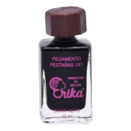 Erika Pegamento Negro Para Pestañas Lashista 1x1 12ml